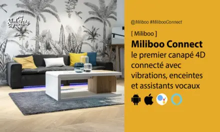 Miliboo connect canapé connecté 4D pour un Home Cinéma immersif ultime