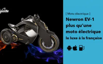 Newron EV-1 : la moto électrique de luxe à la française