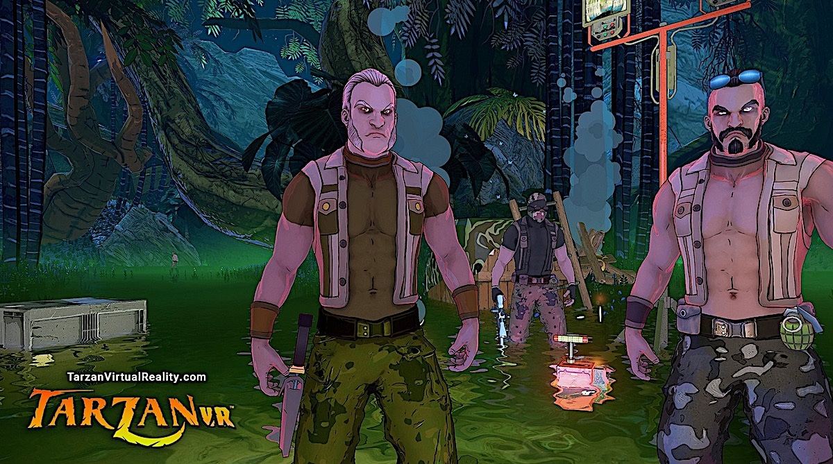 Tarzan VR graphisme