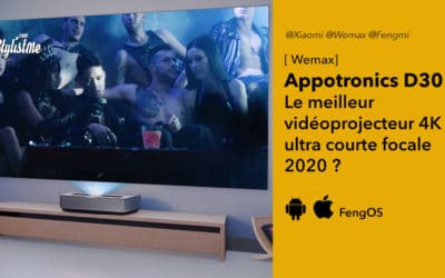 Wemax Appotronics D30 le vidéoprojecteur pour le home cinéma 4K
