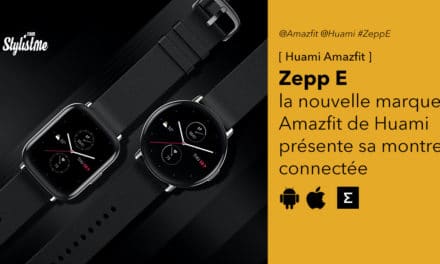 Zepp E montre connectée complète santé et activité (Amazfit Xiaomi)