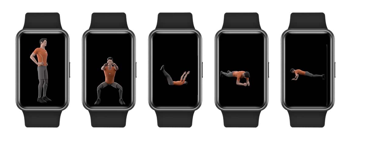 coach vidéo sport huawei fit