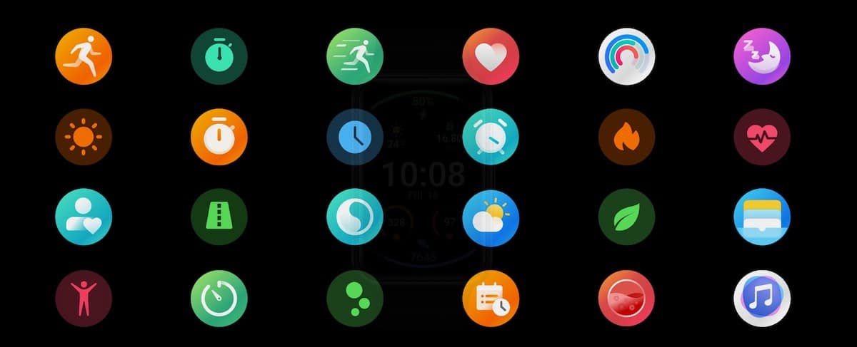 fonctionnalités Huawei watch fit