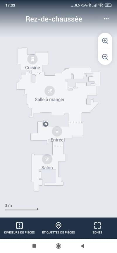 roomba carte changement nom pieces