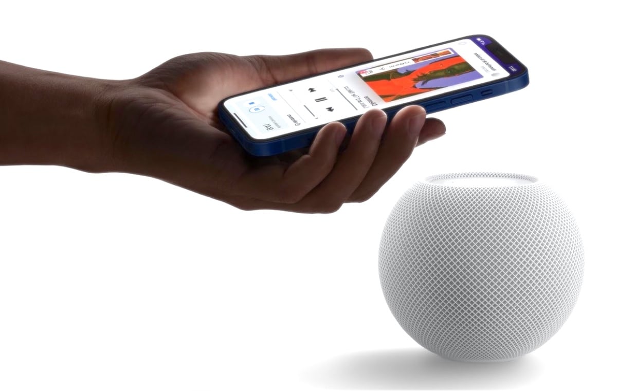 Connexion homepod mini iphone