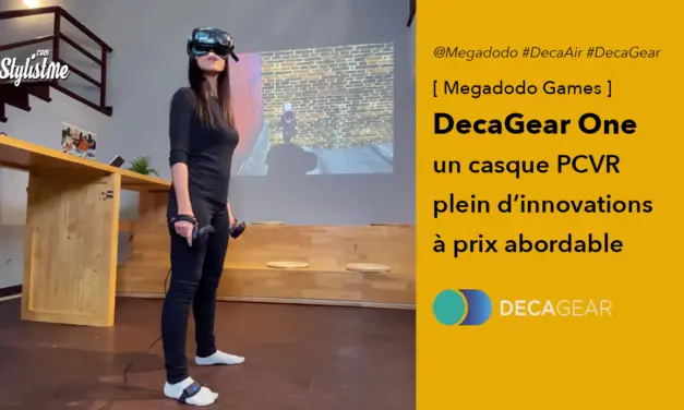 DecaGear 1 nouveau casque VR de Megadodo Games innovant et abordable
