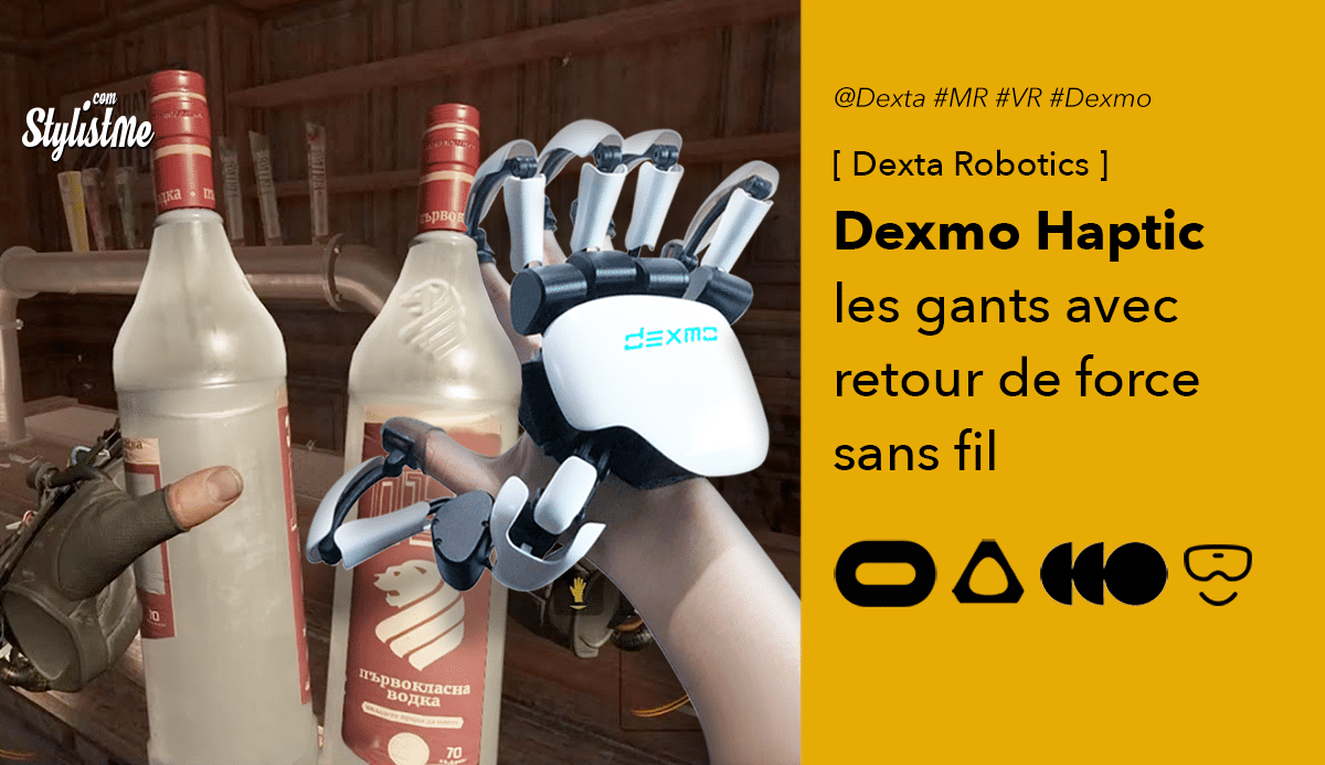Dexmo gants VR Dexta Rotobotics