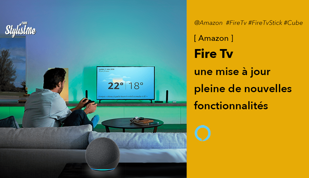 Fire Tv mise à jour qui transforme votre télé en écran Echo Show géant