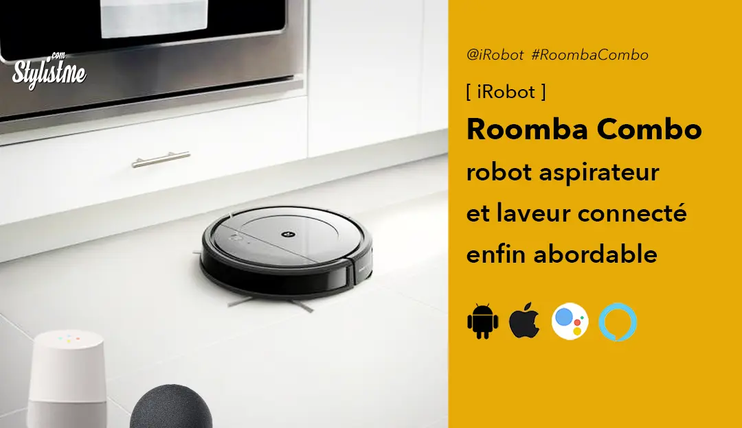 Roomba Combo robot aspirateur et laveur enfin abordable chez iRobot