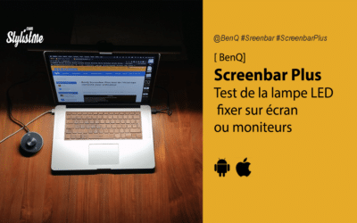 BenQ Screenbar Plus test de l’éclairage connecté pour ordinateur