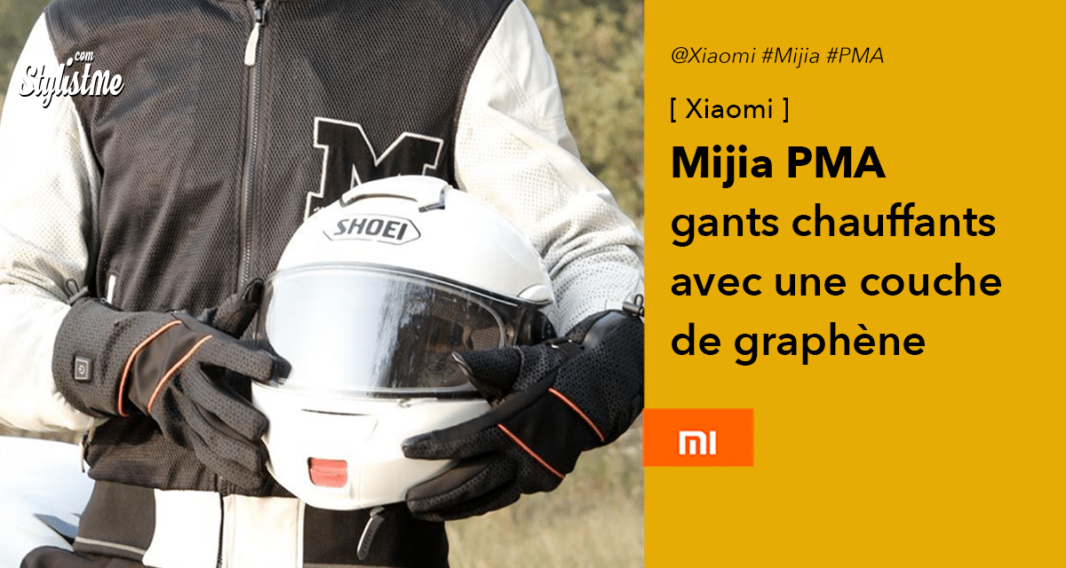 Xiaomi PMA : gants chauffants et connectés avec une couche de graphène