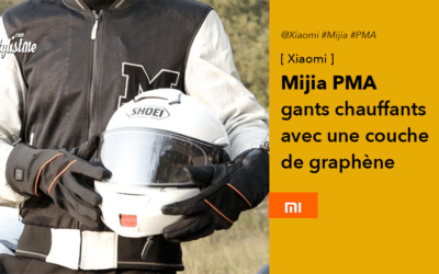 Xiaomi PMA : gants chauffants et connectés avec une couche de graphène