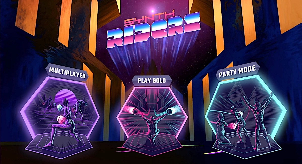 3 modes de jeu Synth Riders