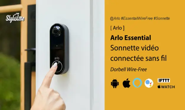 Sonnette vidéo Arlo Essential nouvelle version sans fil