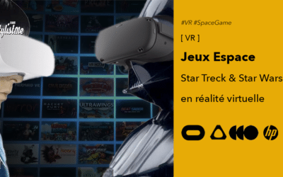 Jeux espace VR science fiction Star Wars ou Star Treck