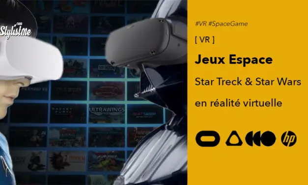 Jeux espace VR science fiction Star Wars ou Star Treck