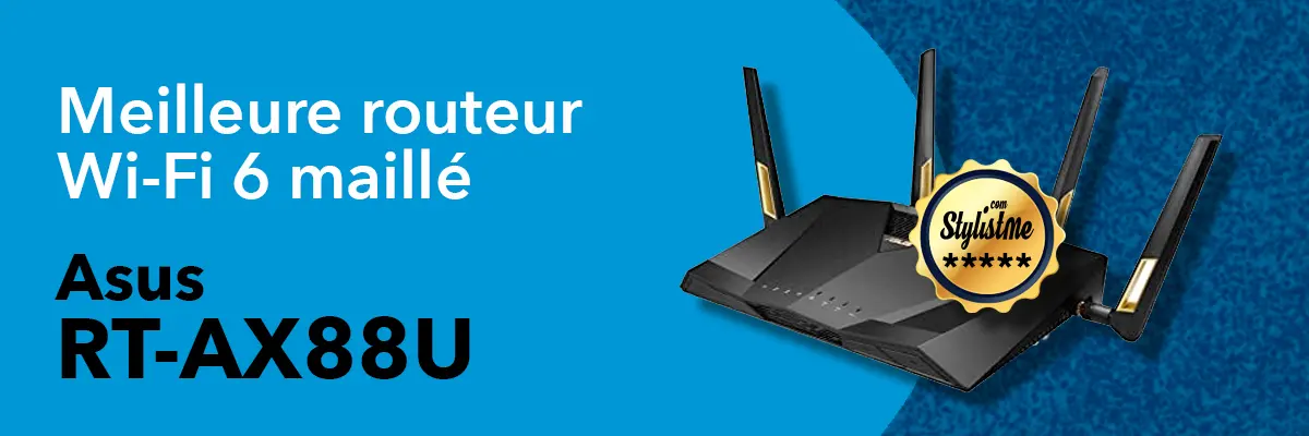 Meilleur routeur Wifi 6 ASUS RT-AX88U