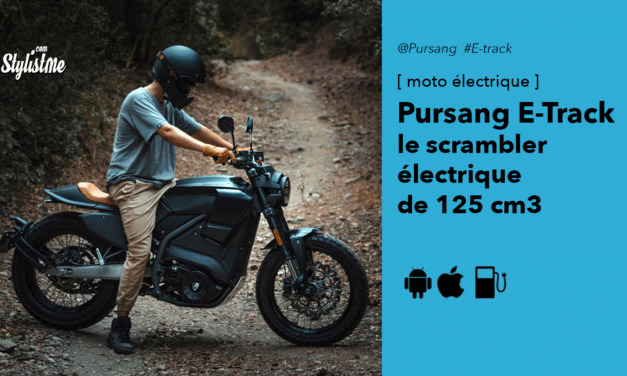Pursang E-Track : scrambler électrique 125 cm3 avec 140 km d’autonomie