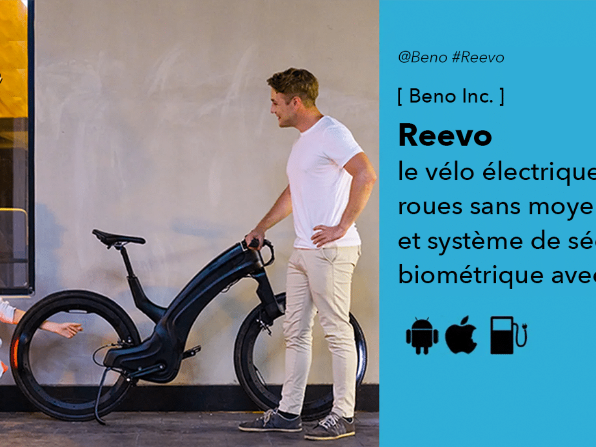 Reevo Velo Electrique Futuriste Haut De Gamme De Chez Beno