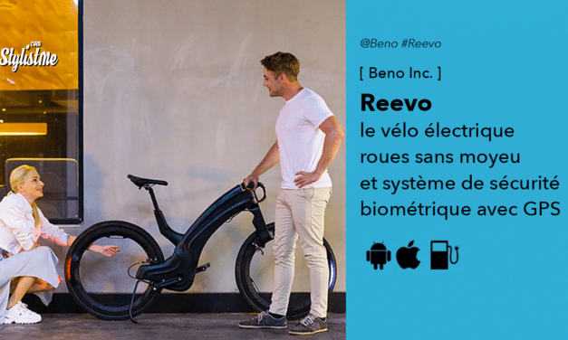 Reevo vélo électrique futuriste haut de gamme de chez Beno