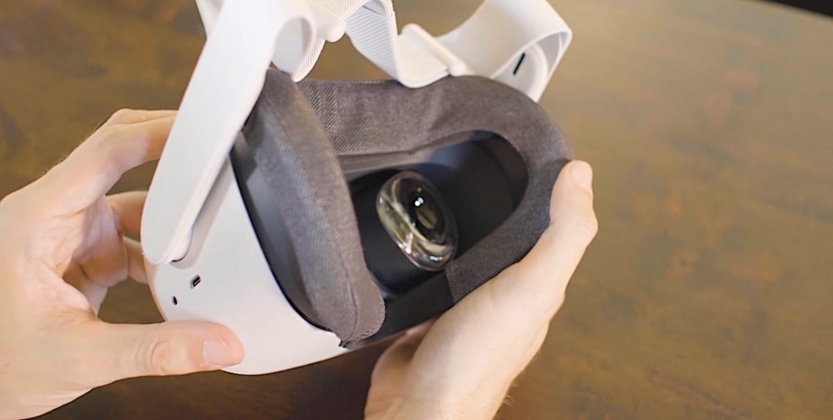 VR Cover Oculus Quest 2 housse tissus coton lavable