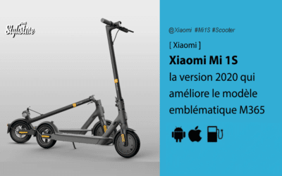 Xiaomi Mi 1S avis test trottinette électrique qui améliore la mythique M365