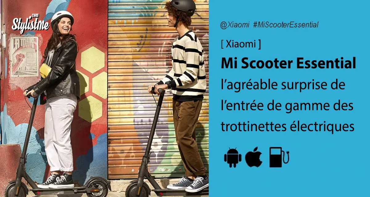 Xiaomi Mi Essential l’entrée de gamme des trottinettes électriques