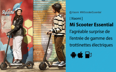 Xiaomi Mi Essential l’entrée de gamme des trottinettes électriques