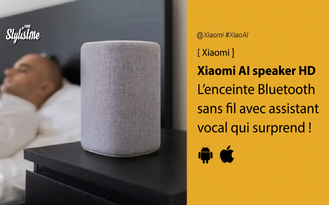 Xiaomi Mi Smart Speaker HD enceinte vocale Xiaoai avis test