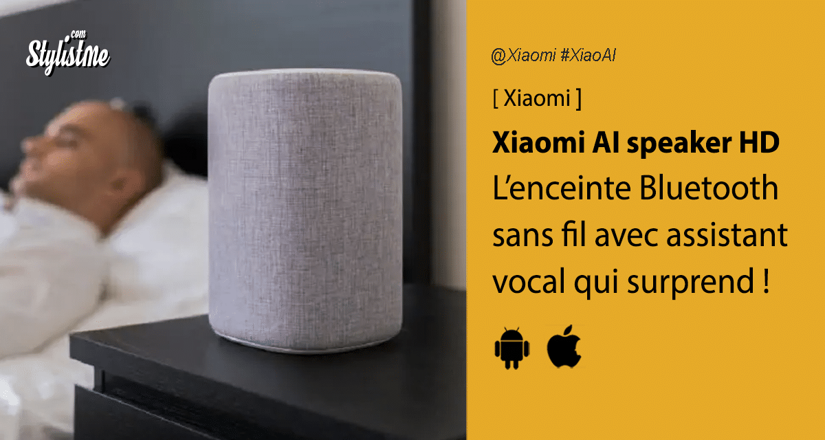 Xiaomi Mi Smart Speaker HD enceinte vocale Xiaoai avis test
