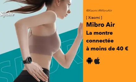 Xiaomi Mibro Air : meilleure montre connectée à moins de 35 €