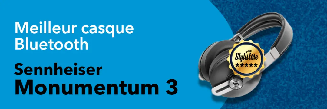 meilleur casque bluetooth ANC Sennheiser Momentum 3