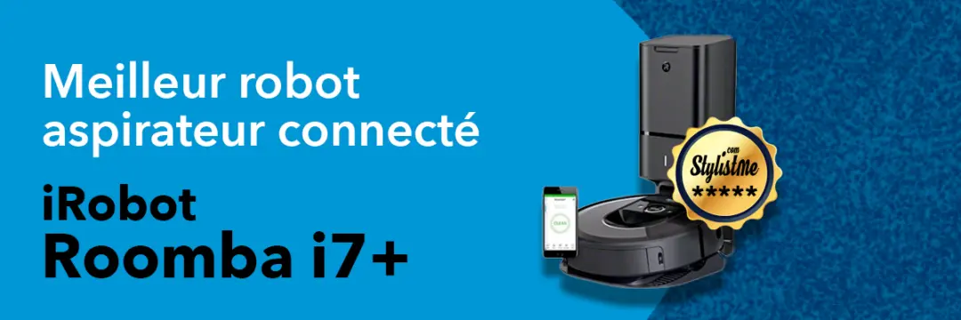 meilleur robot aspirateur iRbot Roomba i7+