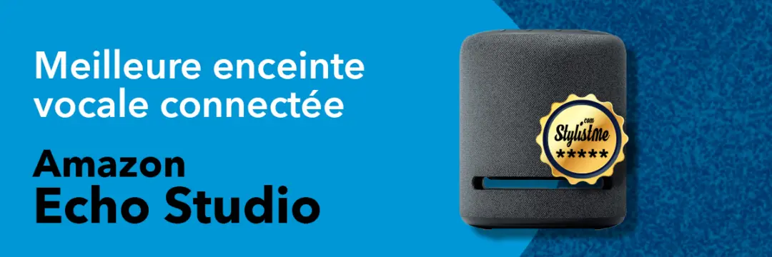 meilleure enceinte vocale connectée Amazon Echo Studio