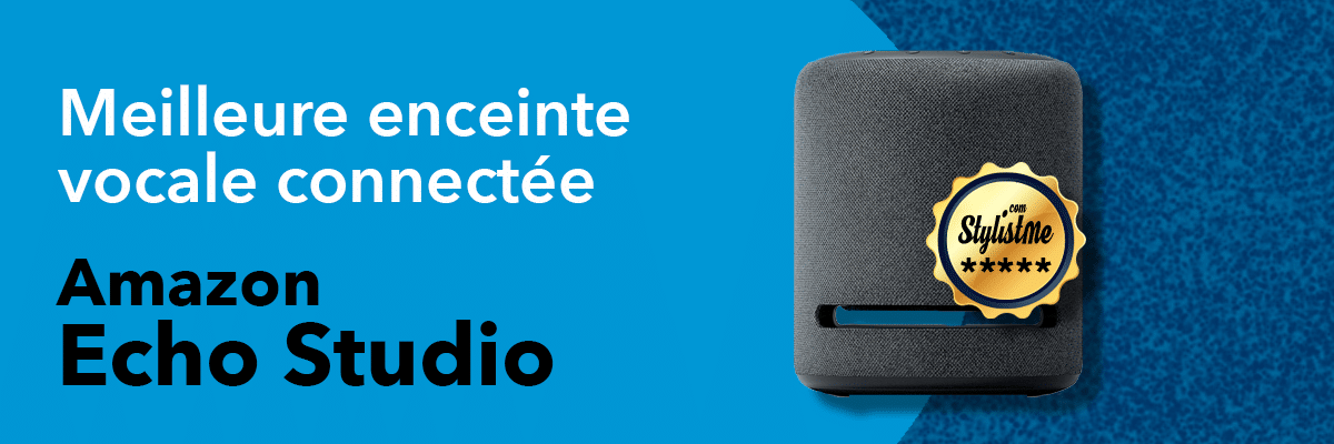 meilleure enceinte vocale connectée Amazon Echo Studio