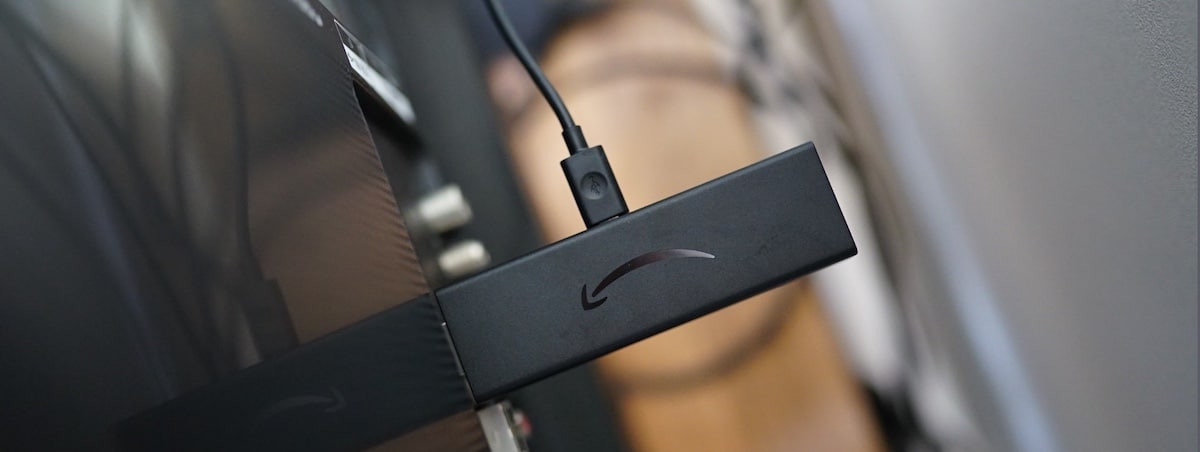 meuble intelligent connecté TV Fire Tv stick 4K
