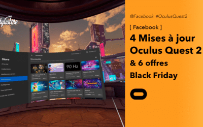 Mise à jour Oculus Quest 2 de novembre 2020 : 4 nouveautés & Black Friday