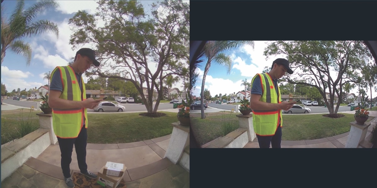 qualité angle sonnette vidéo Arlo Essantial