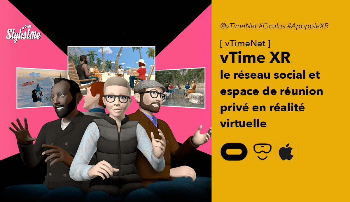 vTiime XR Oculus Quest Quest réunion réalité virtuelle