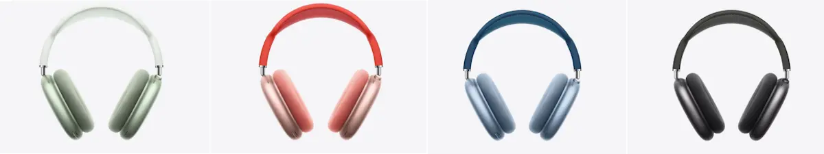 AirPods Max couleurs prix