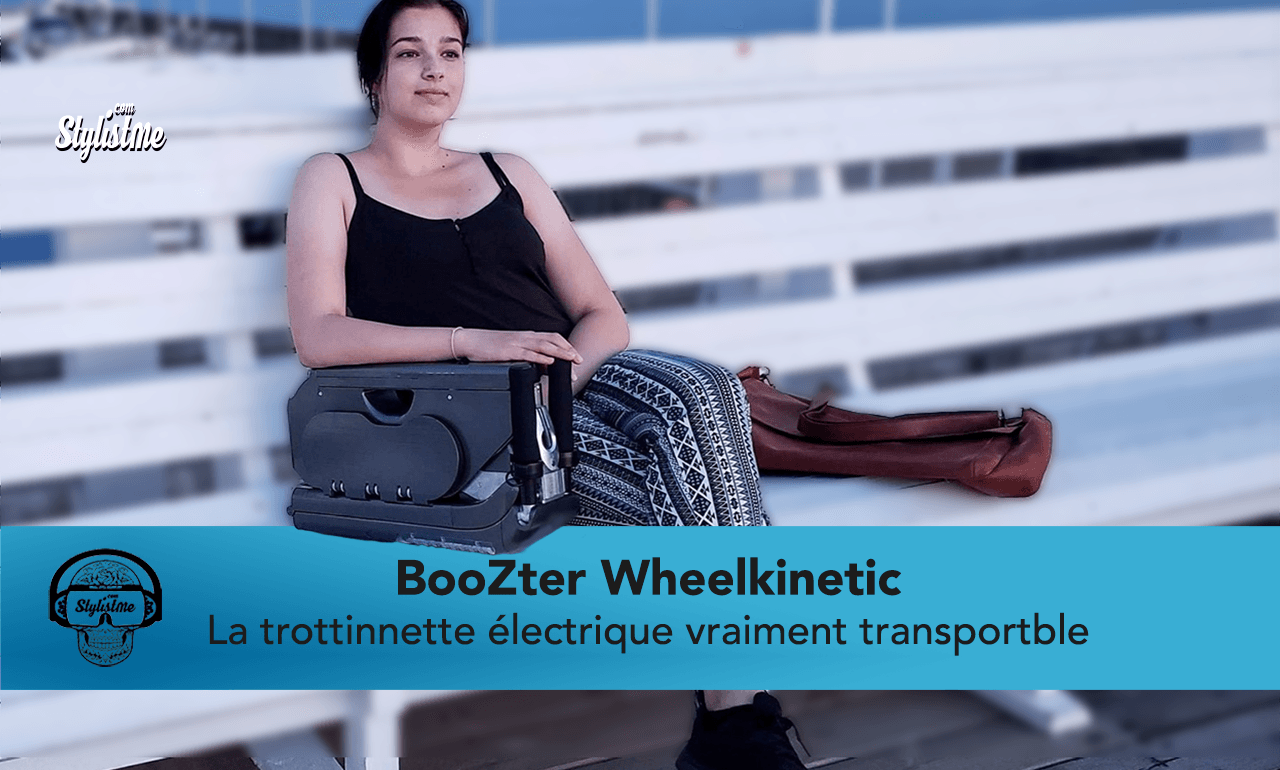 BooZter avis test trottinette électrique légère