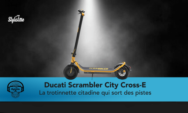 Ducati City Cross-E off road Edition la trottinette entre route et chemin