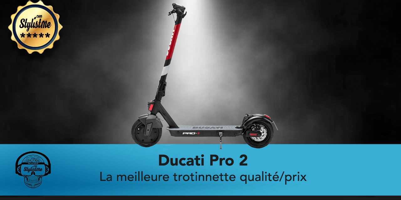 Ducati Pro 2 la trottinette électrique italienne pour les fans de motos Ducati Corse