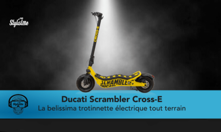 Ducati Cross-E Scrambler test avis de la trottinette électrique tout-terrain