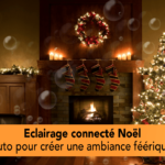 Eclairage connecté pour un Noël féérique : sapin, ampoule, lampe et prise