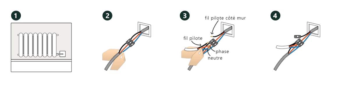 Installation Heatzy Pilote