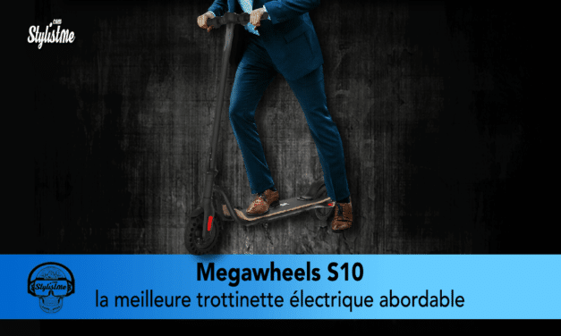 Megawheels S10 test avis trottinette électrique la qualité à petit prix