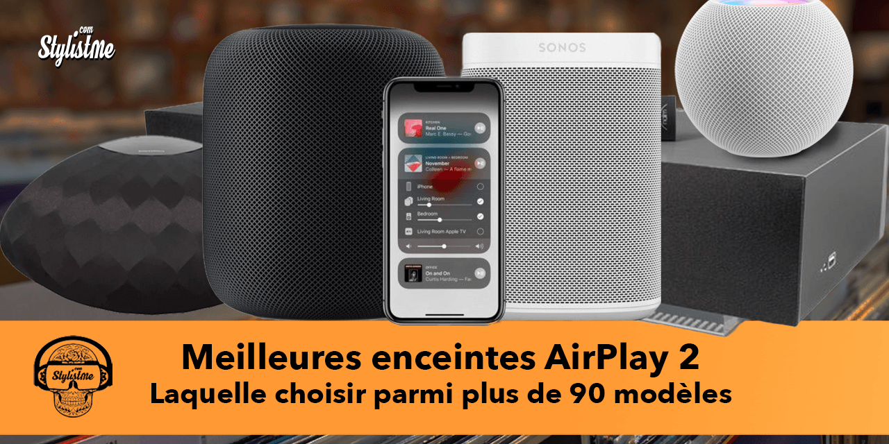  Meilleure  enceinte  AirPlay 2 assistant vocal multiroom 