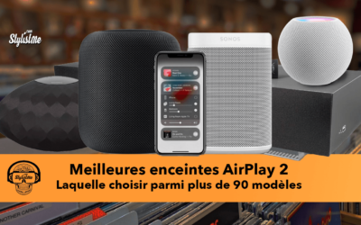 Meilleure enceinte AirPlay 2 : assistant vocal, multiroom ou stéréo