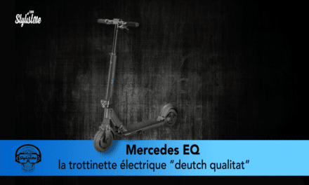 Mercedes trottinette électrique EQ l’écologie de luxe